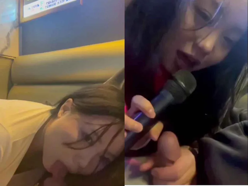 Hát karaoke em cầm nhầm mic thành thằng nhỏ anh rồi liếm luôn